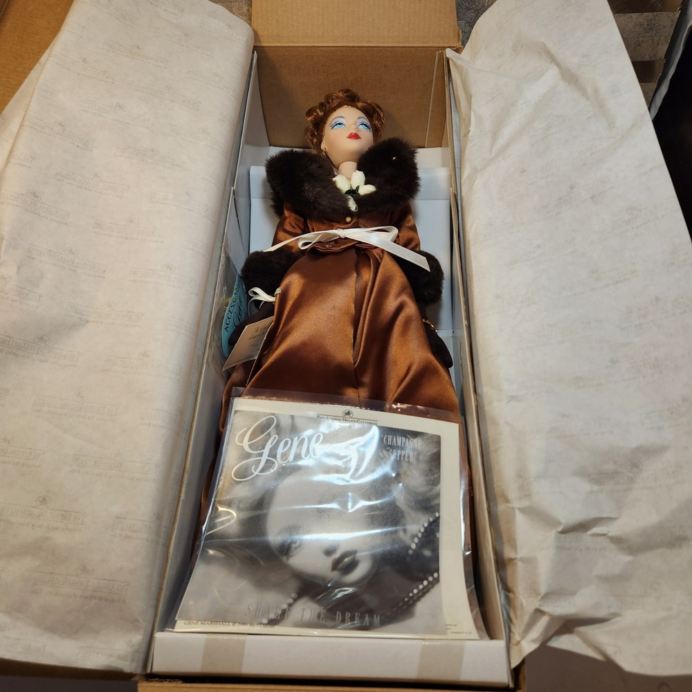 Ashton Drake Gene Marshall Champagne Supper Doll 1995 Mel Odom Original Box